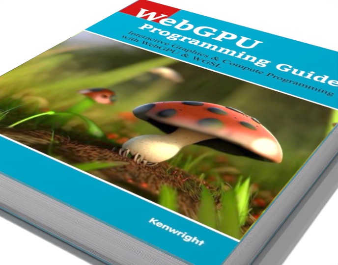 WebGPU Programming Guide: Interactive Graphics & Compute Programming with WebGPU & WGSL  (Paperback) on a shelf